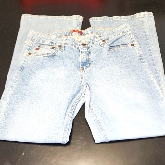 l.e.i Vintage Light Blue Denim Jeans Sz 13 - Picture 1 of 7